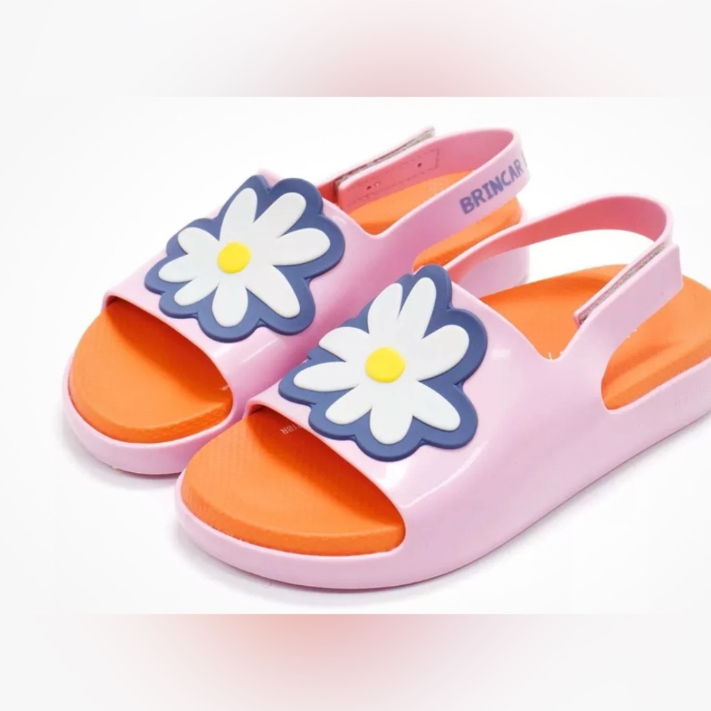 Mini Melissa Toddler Shoes Cloud Fabula Sandals Pink